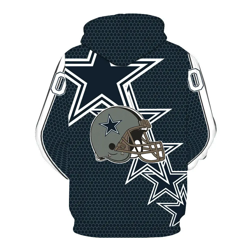 Dallas Cowboys/Спортивная толстовка с капюшоном и длинными рукавами; Новинка года; Модный джемпер; пальто с капюшоном; Лидер продаж; топы