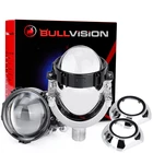 Bullvision 30000LM H7 H4 светодиодный H1 9005 9006 светодиодный Би-светодиодный объектив проектора 3,0 ''линзами автомобильные аксессуары 6000K светодиодный светильник головной светильник 100W