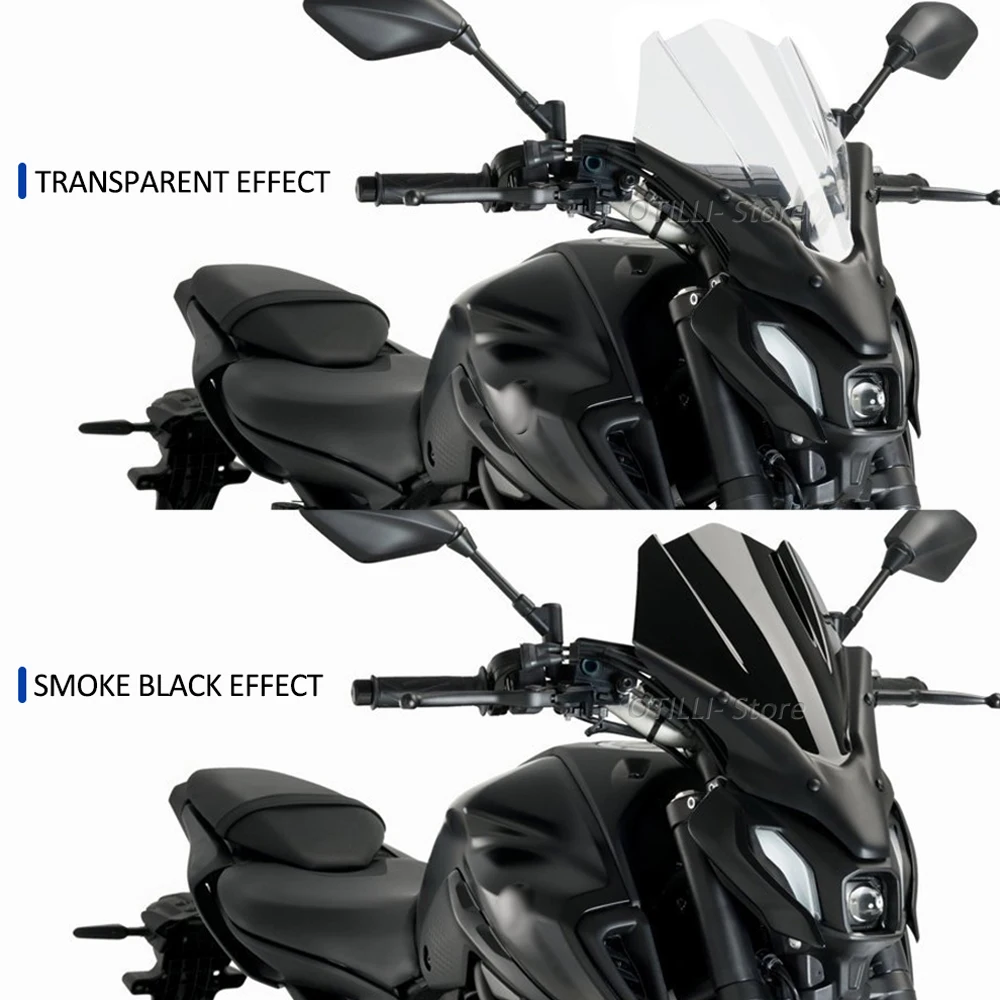 Обтекатель лобового стекла мотоцикла экран ветрового для Yamaha MT-07 2021- MT07 MT 07 mt07 2021 |