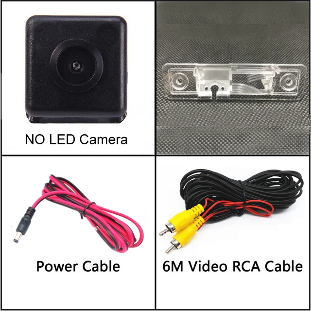 NO LED Для Chevrolet Lacetti Optra Estate Nubira 2002-2013 HD CCD автомобиля заднего вида парковочная камера заднего вида ночного видения - Название цвета: NO LED