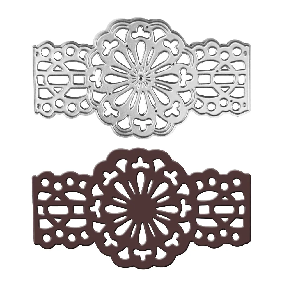 Новинка 2019 металлические режущие штампы деревья часы Скрапбукинг алюм тиснение