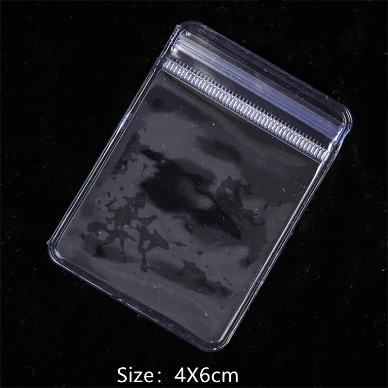 

10 шт., пластиковые пакеты для колец, серег, браслетов, бусин