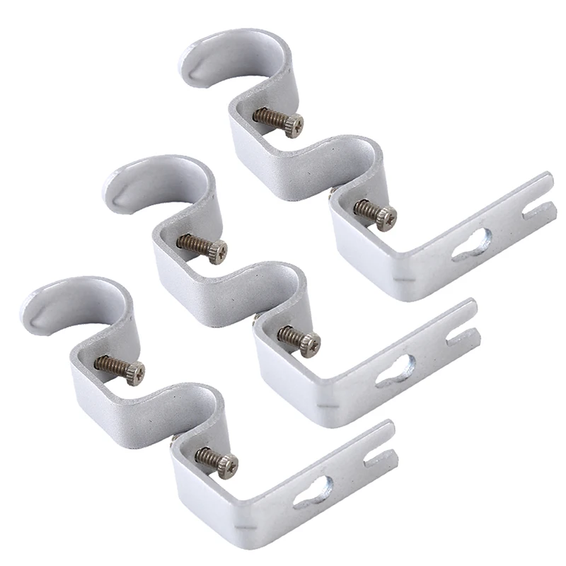 3 шт. регулируемый держатель для штор Железный Универсальный кронштейн дома