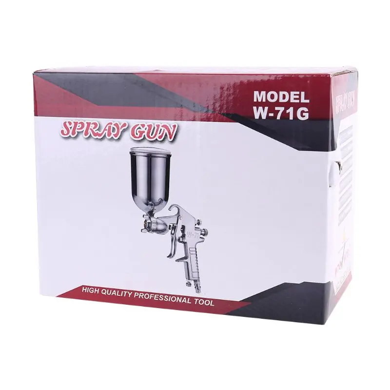 

W-71 400ml Paint Spray Professional Pneumatic Airbrush Sprayer Car Painting Atomizer Tool with Brush Wrench