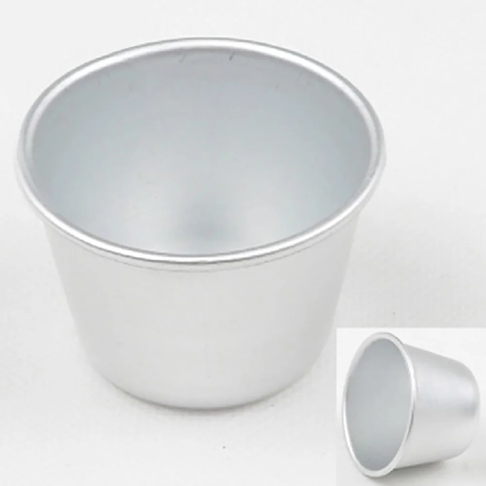 6 шт. алюминиевые антипригарные мини пудинг десерт Creme формы для выпечки чашки