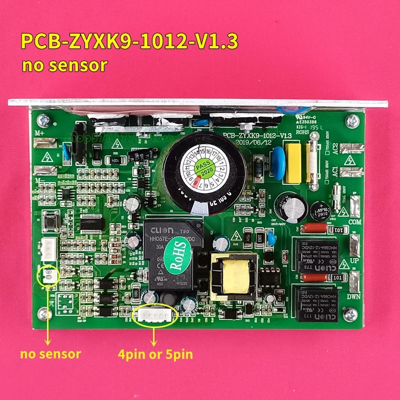 PCB ZYXK9 1012 V1.3 мотор беговой дорожки Управление Материнская плата источника питания