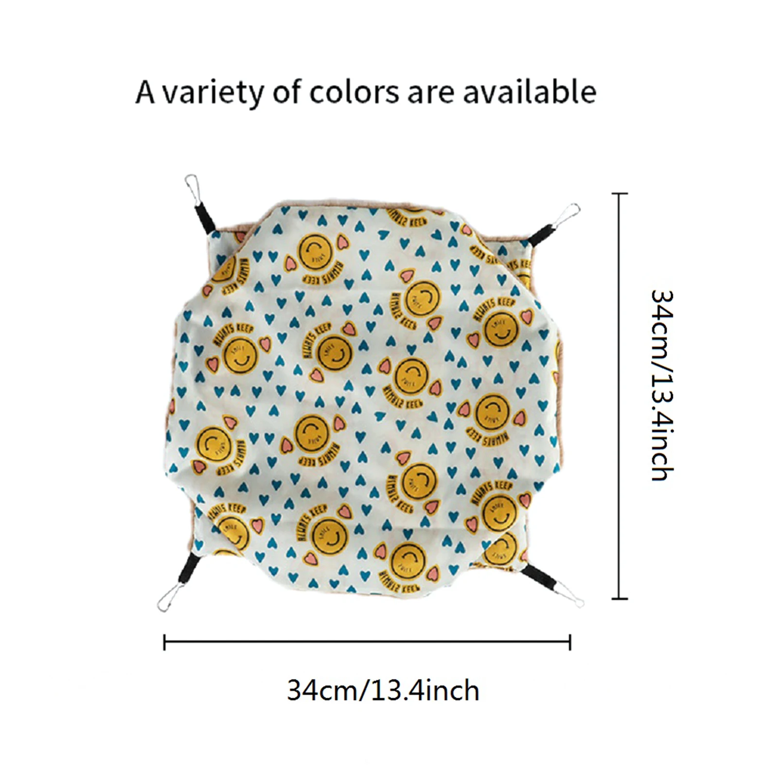 

Hamster Hammock, 3 Layer Sugar Glider House Plush Tunnel Sleeping Bag for Small Animal Squirrel Guinea Pig 2020 New Arrivals