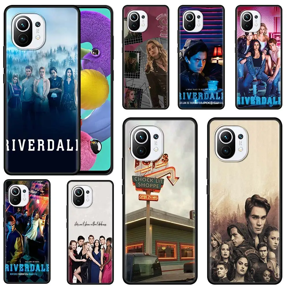 

Riverdale TV Shows Silicone Phone Case For Xiaomi Mi 11 Ultra 11X 10T 10 9T Pro A2 Lite CC9 CC9E 11i Black Soft Funda Cover