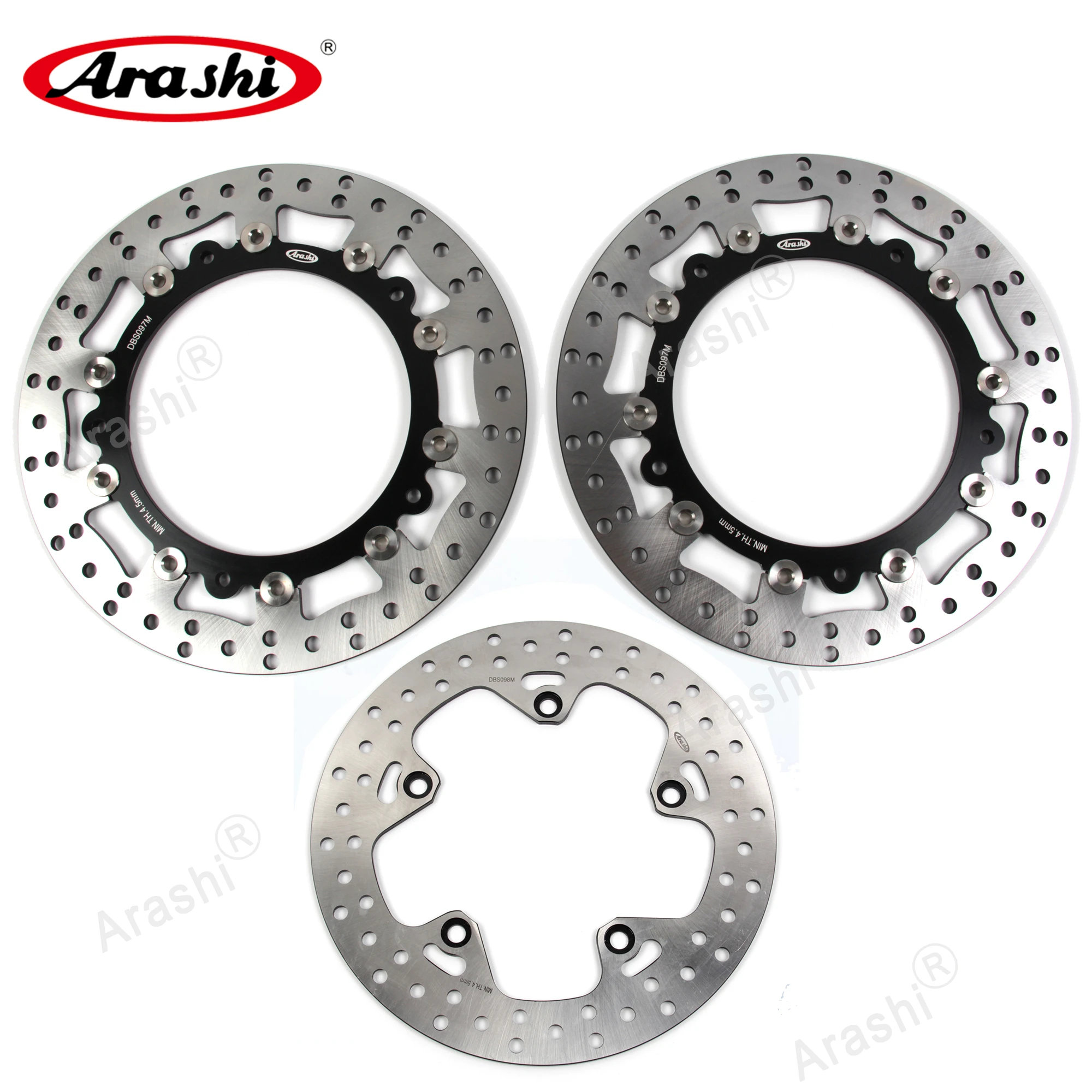 

Arashi 1 Set R1200GS ABS 2013 2014 2015 2016 2017 2018 CNC Floating Front Rear Brake Disc Rotor For BMW R1200 R 1200 GS GS1200