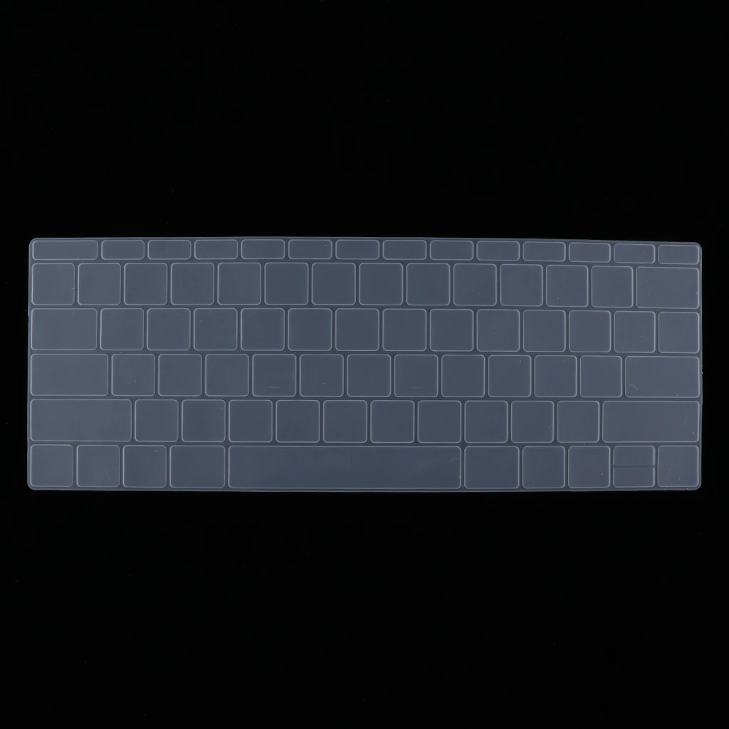 Ультратонкий силиконовый чехол для MacBook Pro Touch Bar A1708 Клавиатура ноутбука