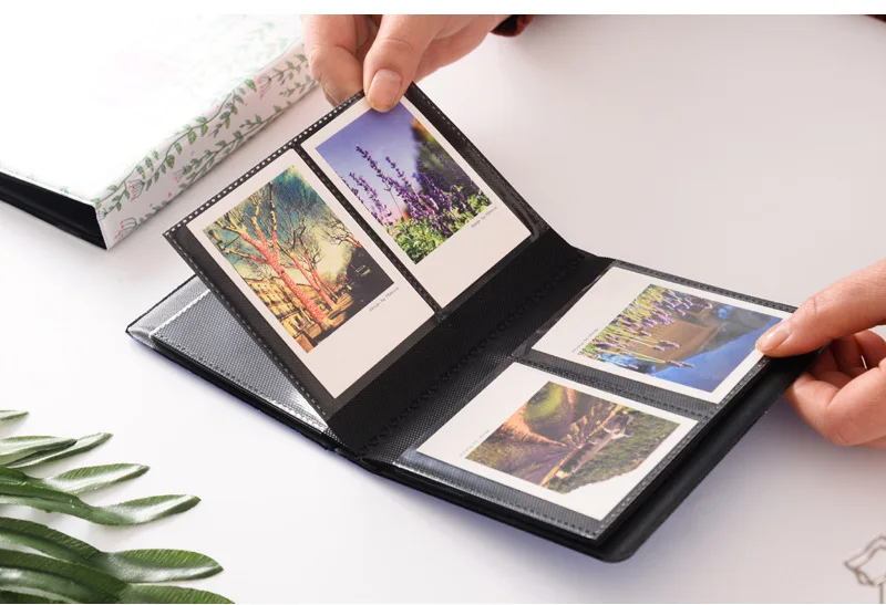 64 Pockets Polaroid Photo Album Mini Instant Picture Case Storage For Fujifilm Instax Film 8 Korea Fotografia|Фотоальбомы| |