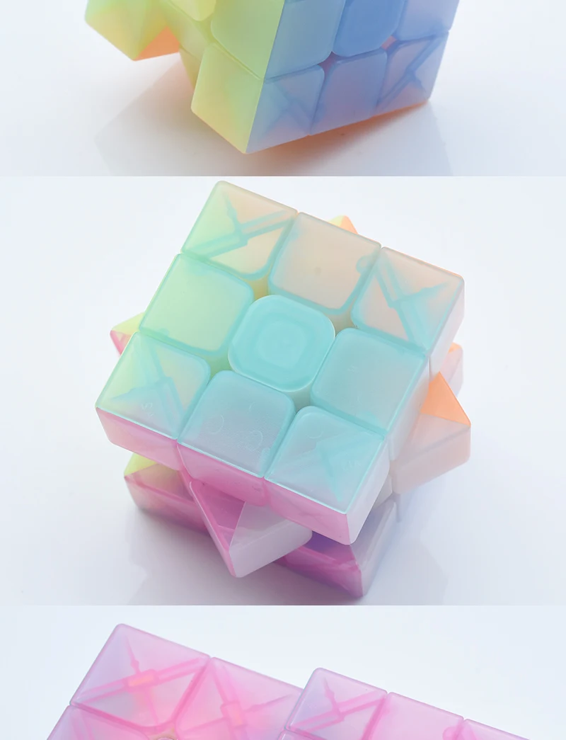 2x2x2 3x3x3 кубики желе прозрачный Cubo скорость карман Cubo Развивающие игрушки для детей подарок gxwj