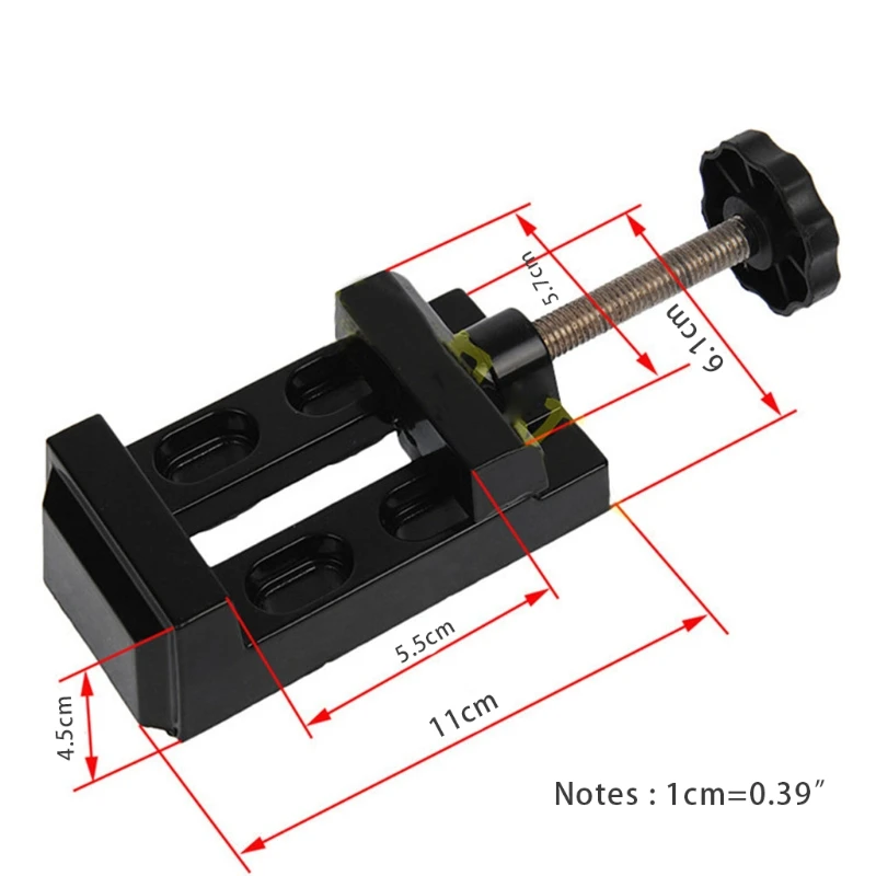 Практичный миниатюрный плоский зажим верстак тиски сверлильный пресс станок из