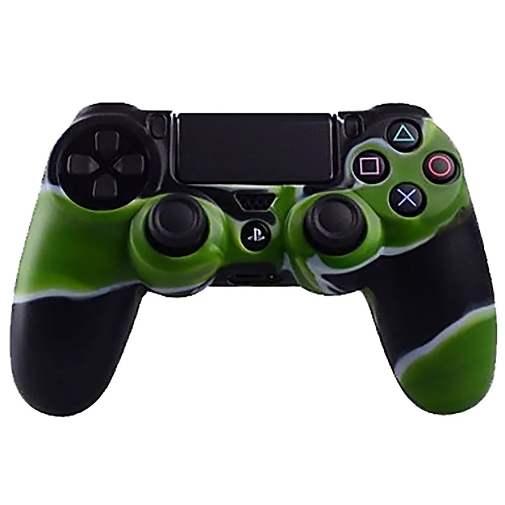 Силиконовый резиновый чехол для playstation 4 PS4 беспроводной контроллер игровые аксессуары Чехлы