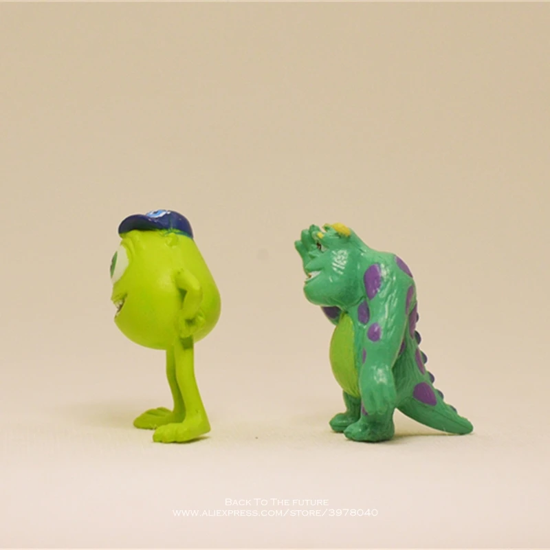 Disney Monsters Universal Wazowski Sullivan 3 5 см 2 шт./компл. фигурки аниме коллекционная фигурка