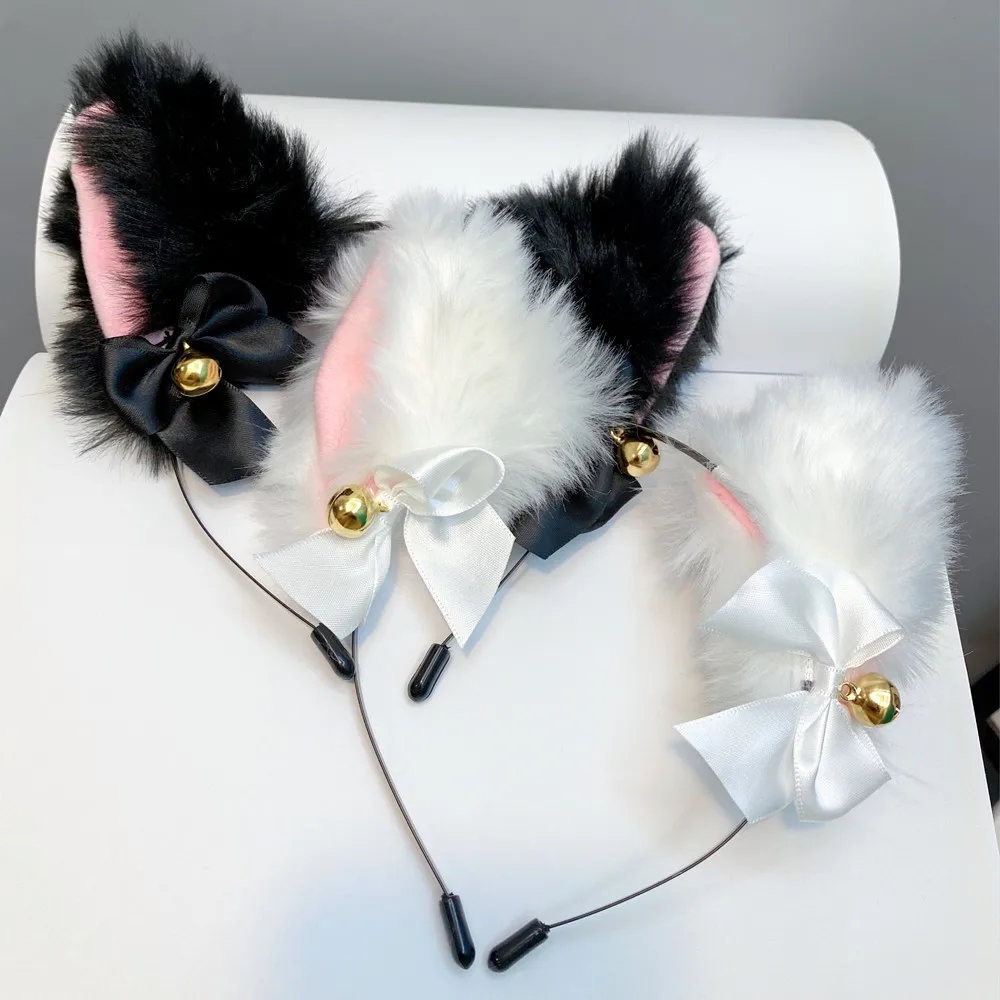 

Cute Hair Accessories Lady Girl Fox Cat Ears Head Bands Lovely Charming Night Party Club Bar Hair Clip Masquerade Hairband