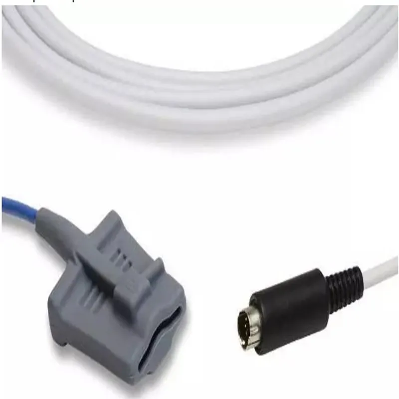 Датчик SpO2 совместимый с BIOSYS BPM300 зажим для пальца взрослых 6 контактный разъем