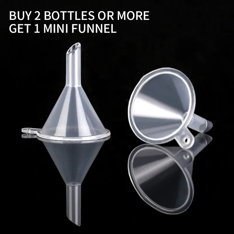 Стеклянные бутылочки-капельницы Transprent для ароматерапии с эфирным маслом