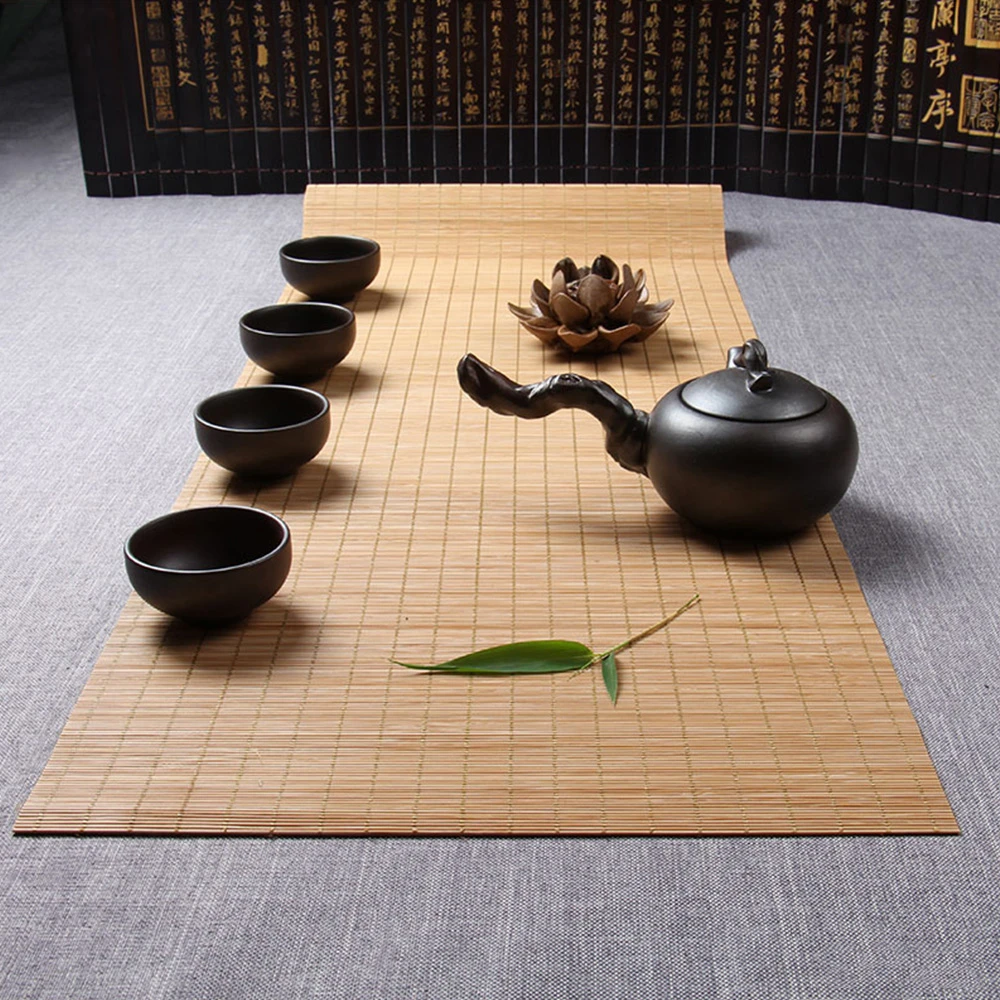 RAYUAN, натуральный бамбук, настольная дорожка, коврик для чая, подстилка для стола, декор для потолка, украшение для дома, кафе, ресторана