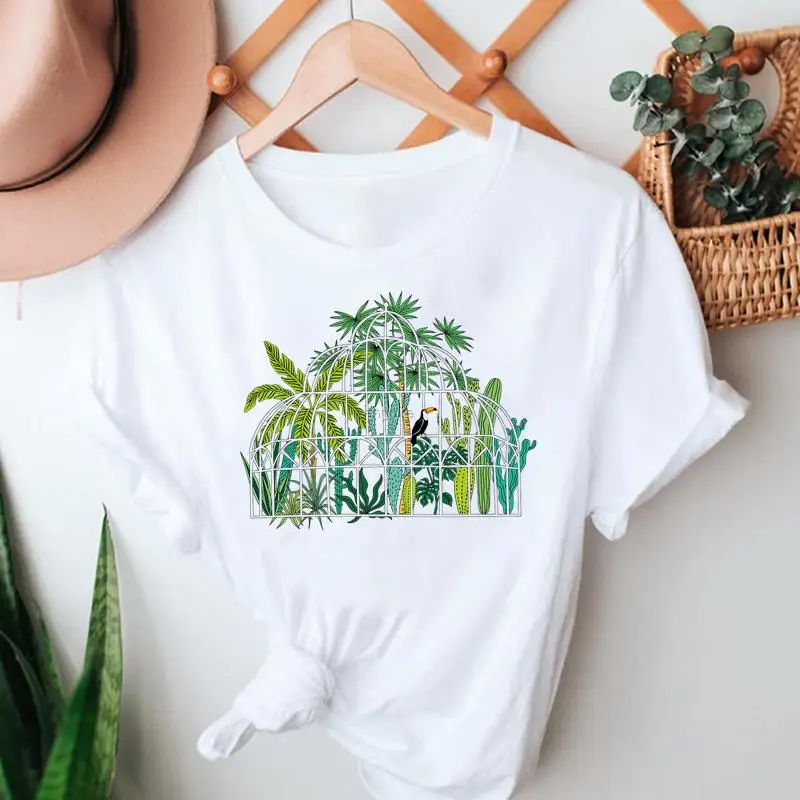 

Women Summer Tshirts Pineapple Travel Holiday 90s Short Sleeve Cartoon Clothes Graphic T Top Lady Print Female Tee T-Shirt