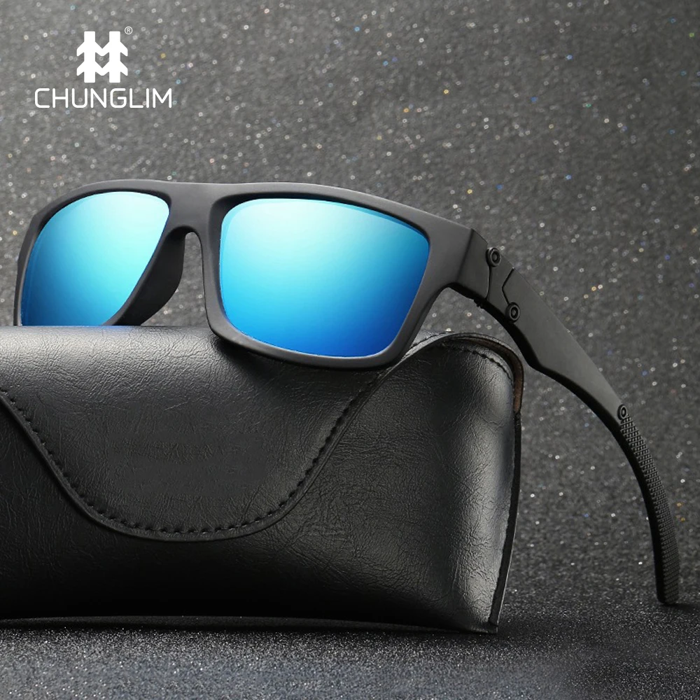 CHUNGLIM новинка поляризационные солнцезащитные очки мужские спортивные бренд 2020