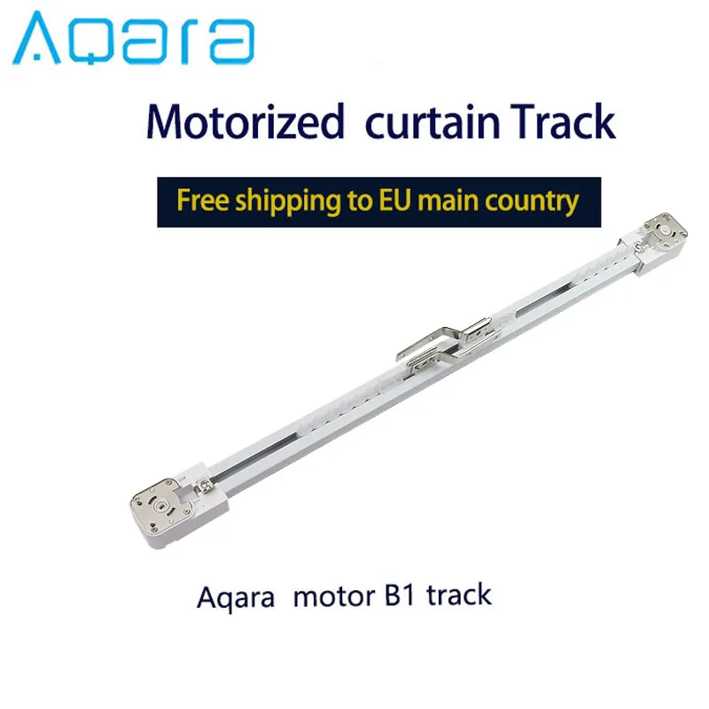 

Free to EU country super silent Electric curtain Track for aqara B1 motor Customizable smart curtain rail for aqara smart home