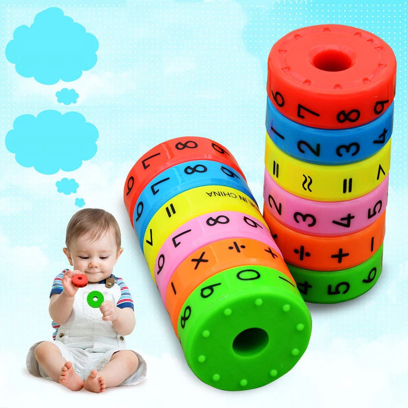 6 шт. Магнитные Головоломки настольные игры Монтессори обучающая настольная игра