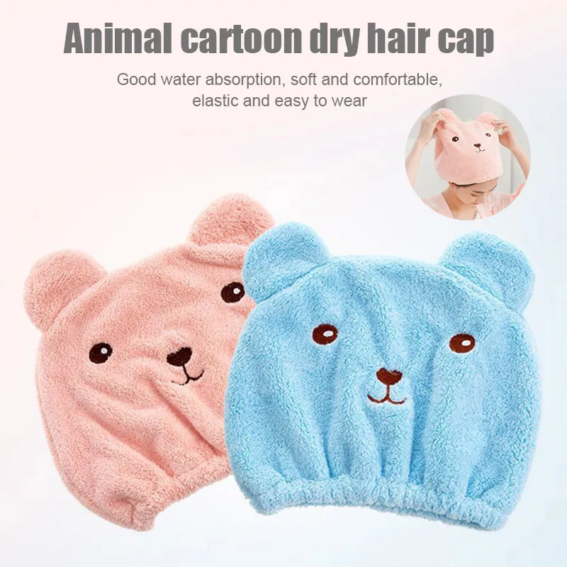 Экономичная дышащая Шапка тюрбан из микрофибры для быстрой сушки волос ванны и