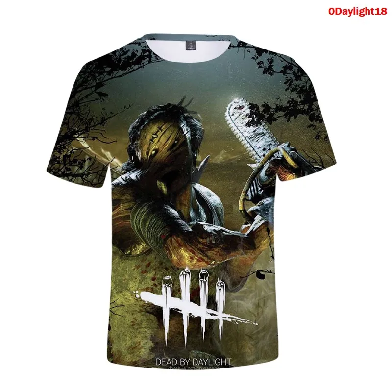 

New 3d T Shirt Dead By Daylight Printed Men Cool Streetwear Plus Size Tshirt Women Unisex Fashion Tees Dead By Daylight T-shirt