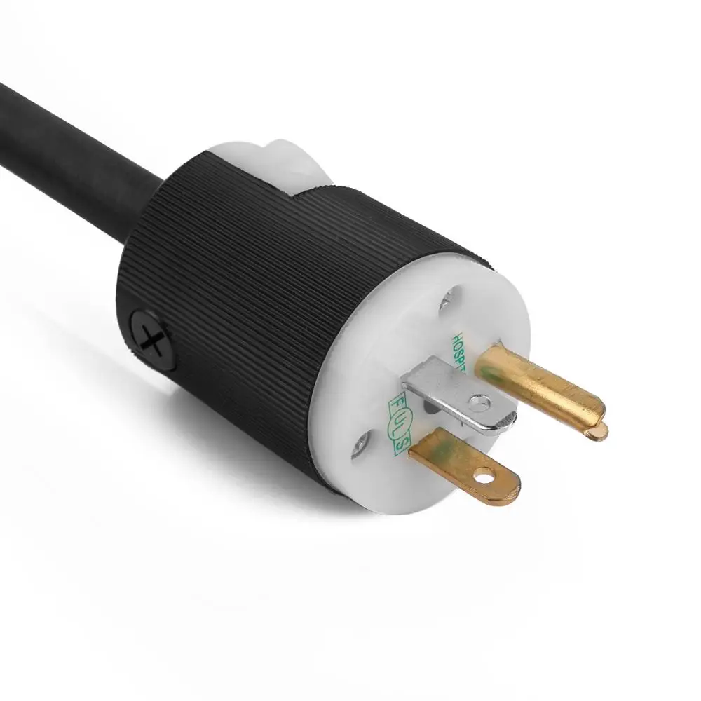 Ac Pc кабель питания Us Plug шнур 220 В 1/1.5/2/3/4 м 3 Prong US адаптер свинцовый провод зарядки