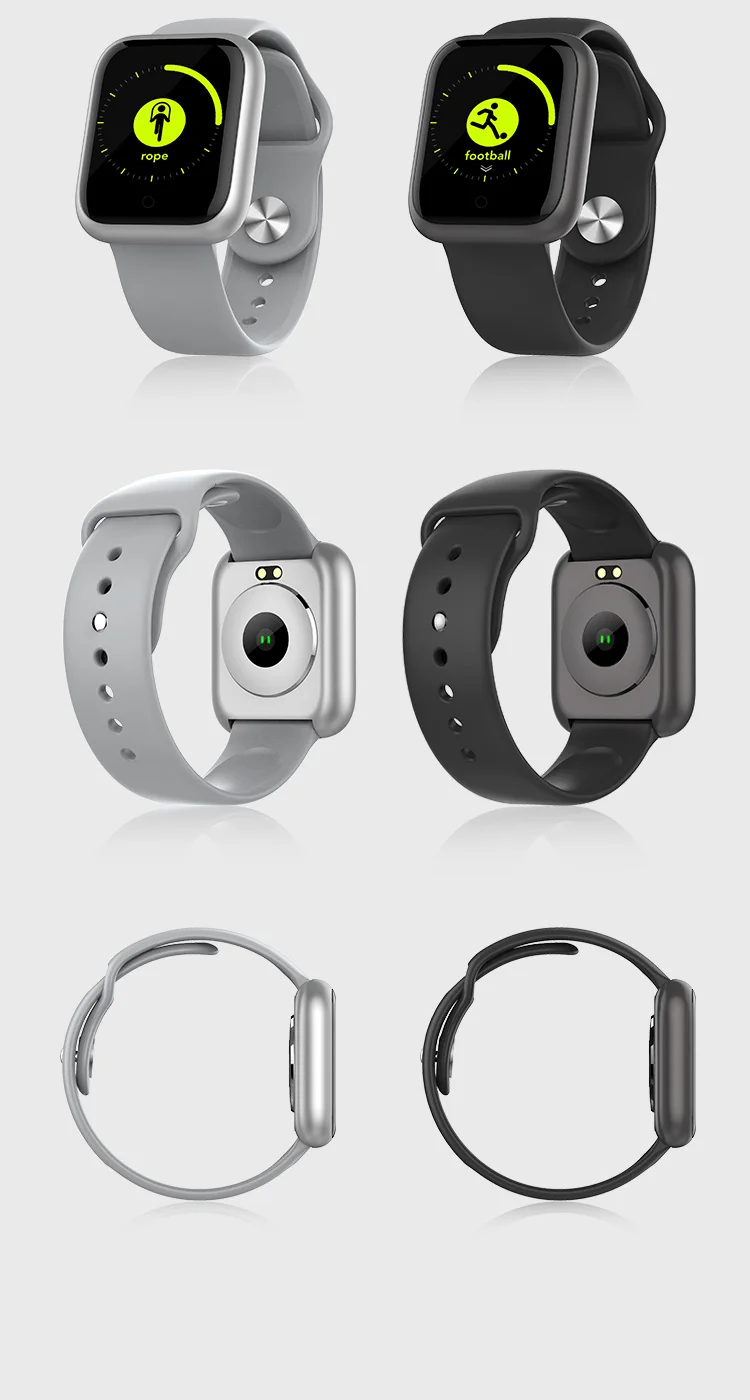 MKS Smartwatch IP67 водонепроницаемые носимые устройства Bluetooth Шагомер монитор сердечного ритма цветной дисплей умные часы для Android/IOS