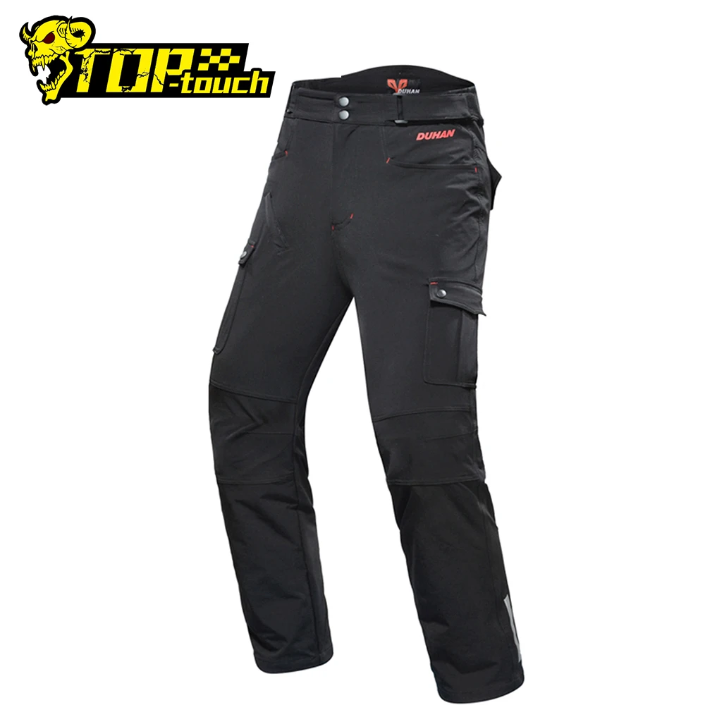 

DUHAN Waterresistant Motorcycle Pants Men Motocross Pants Windproof Pantalon Moto Cargo Pants With CE Certification Protection