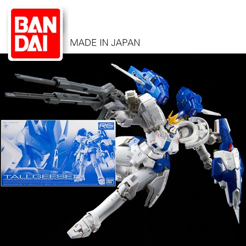 

Gundam W Model PB RG 1/144 TALLGEESE 3 III EW Delta Armor Unchained Mobile Suit Assemble Model Action Figures BANDAI