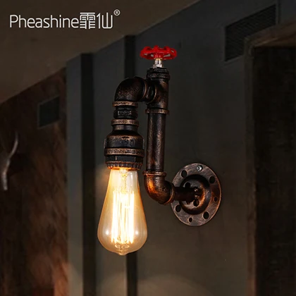 Ретро ностальгическое освещение для коридора лестницы крыльца Американский