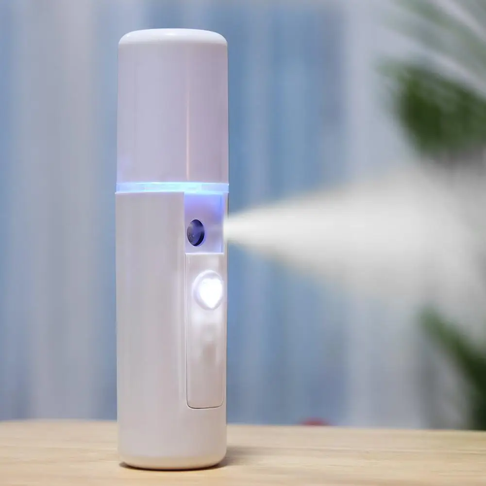 

Portable Handheld USB Nanomist Facial Humidifier Steamer Hydrating Beauty Device