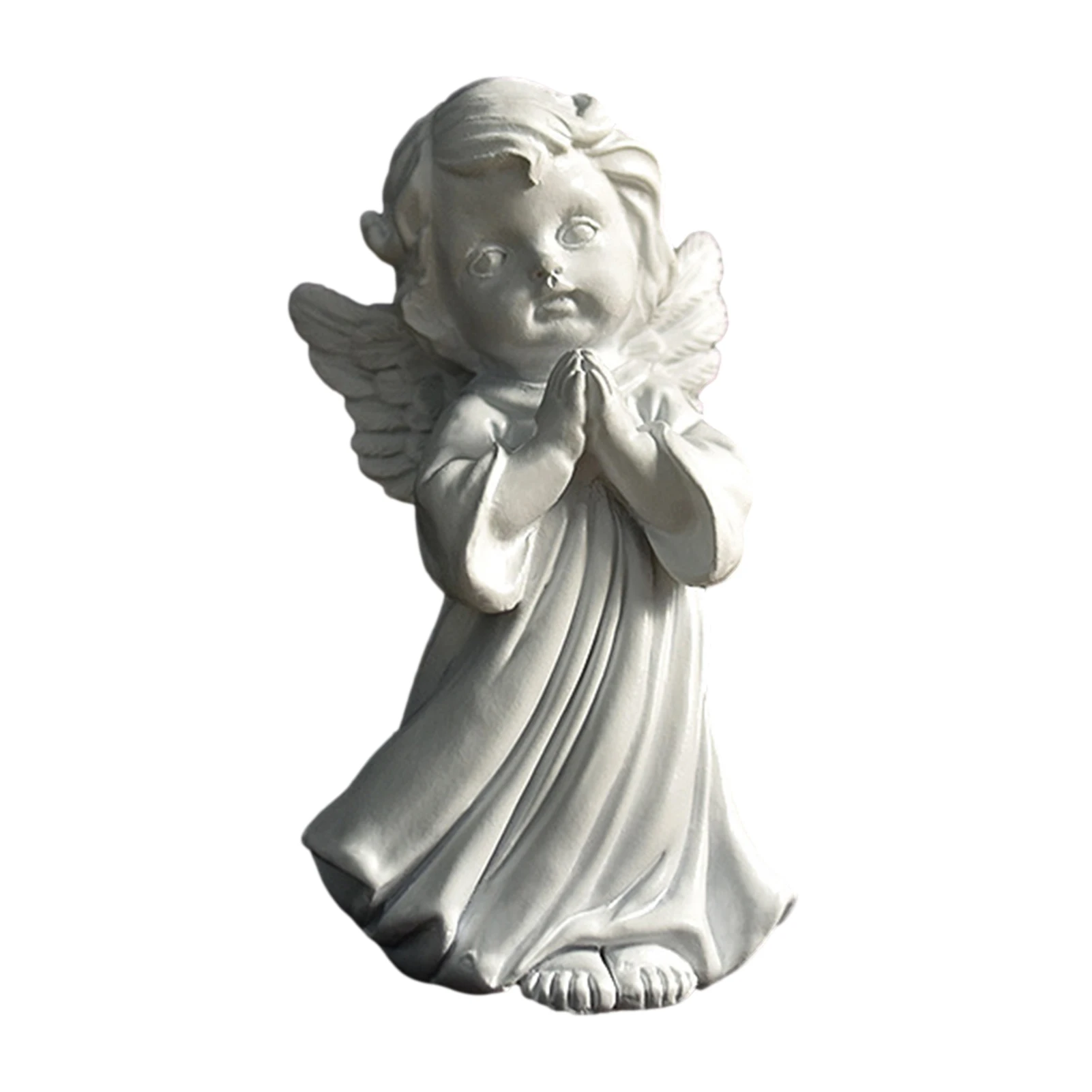

Cute Resin Decorative Statue Praying Angle Sculpture Desktop Home Office Desktop Cute Resin Decorative Angel Statue