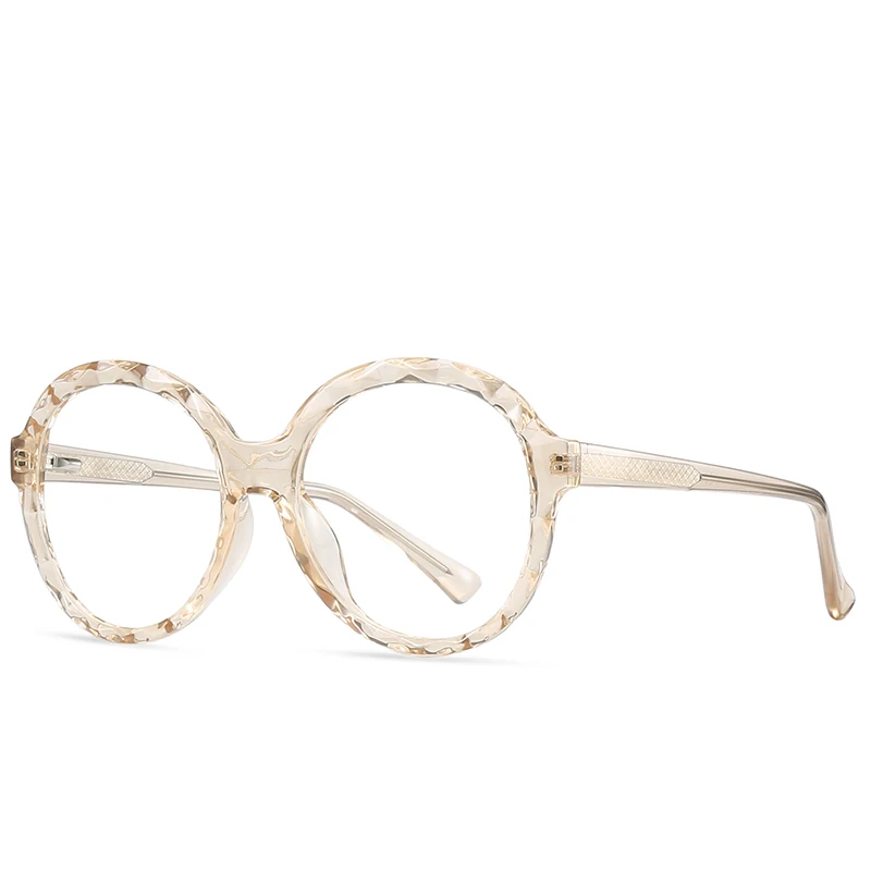 Fashion Round Glasses Frame Women Trending Styles Brand Design Optical Oculos De Sol Eyewear with prescription RW2010 | Аксессуары для