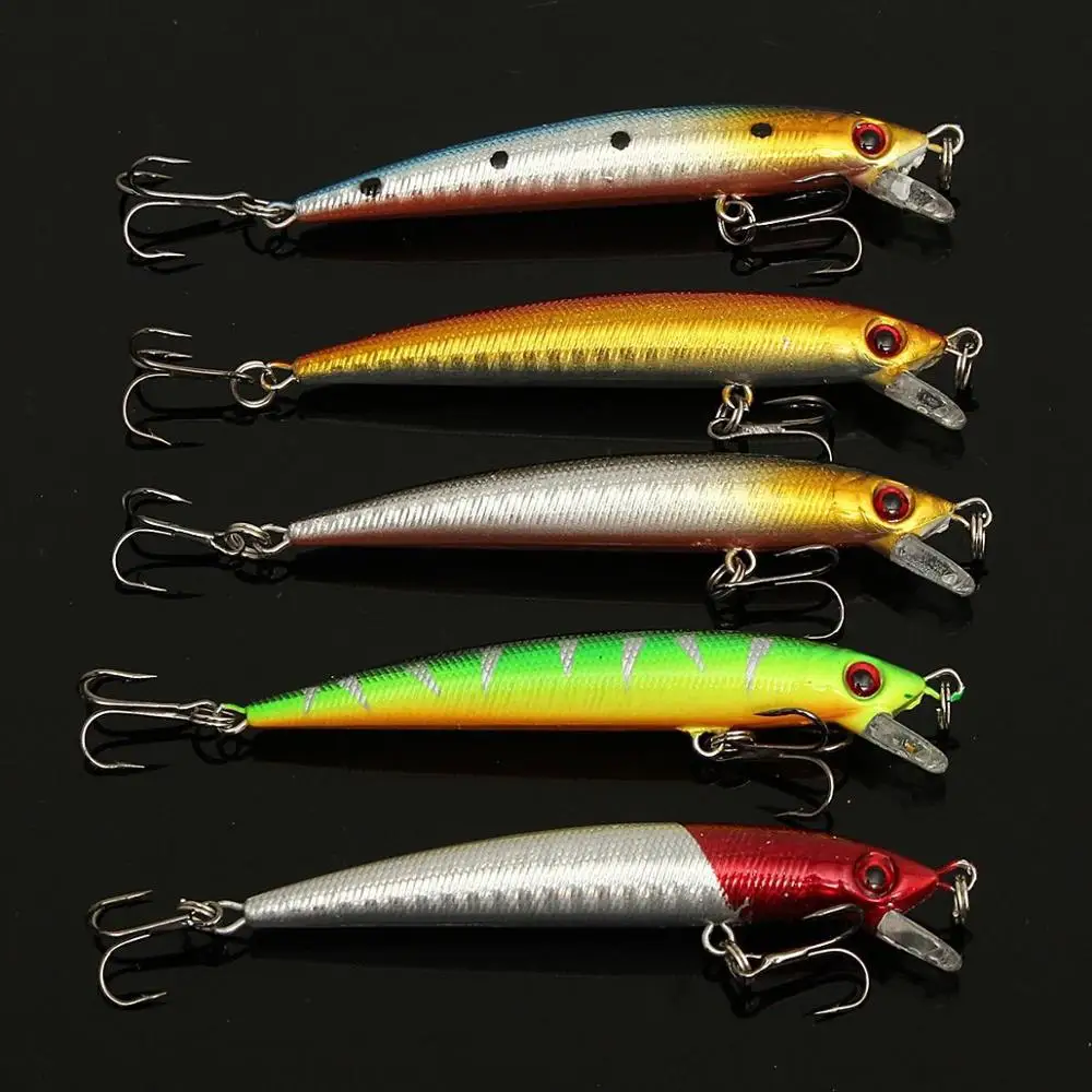 Vissen Hot sale freshwater sea fishing 56pcs lure set mini plastic artificial | Спорт и развлечения