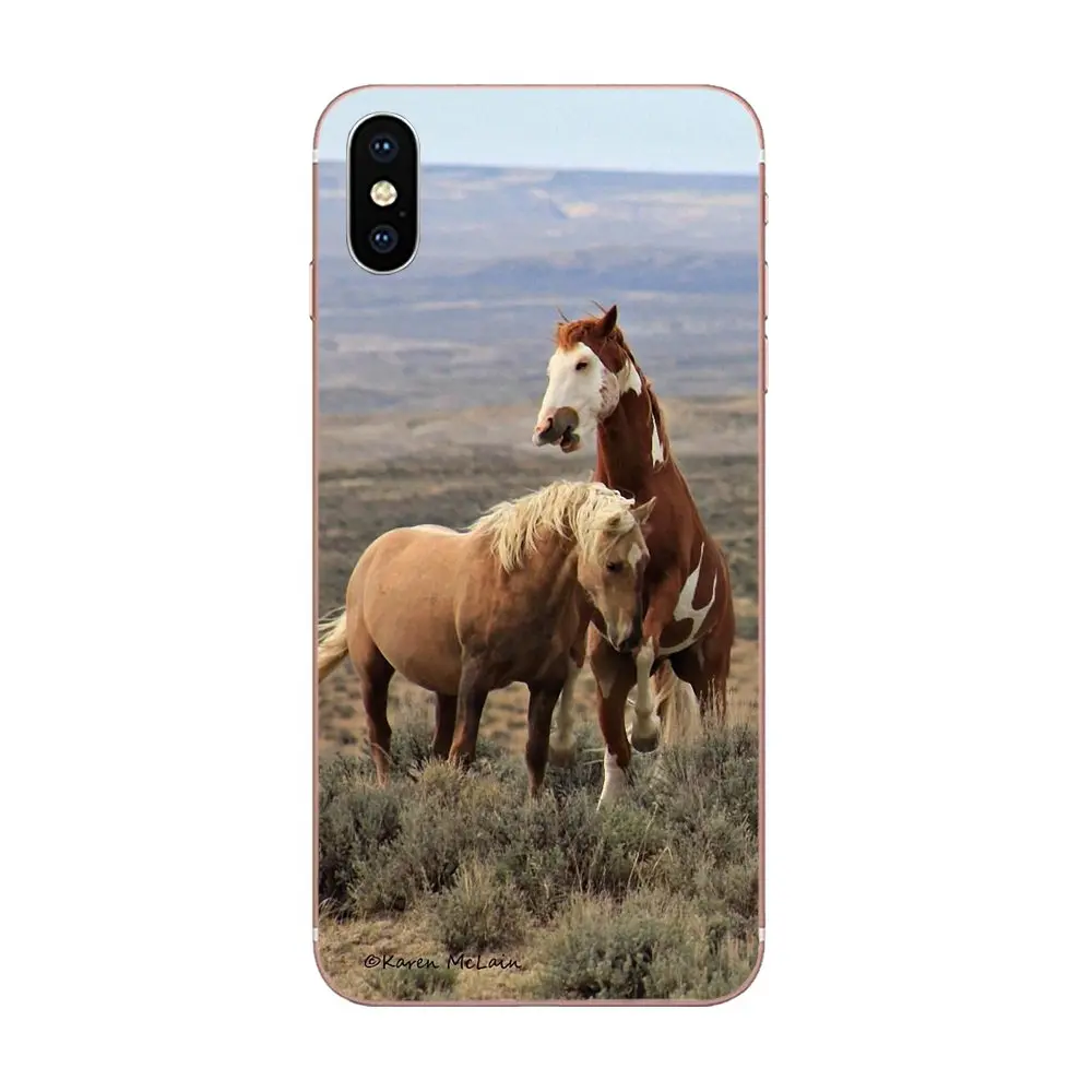 Coque Shell For Galaxy J1 J2 J3 J330 J4 J5 J6 J7 J730 J8 2015 2016 2017 2018 mini Pro Horse Silhouette On Mountain Range | Мобильные