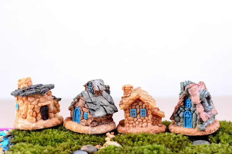 Каменный дом Сказочный Сад миниатюра ремесло микро ДОМ декорации для