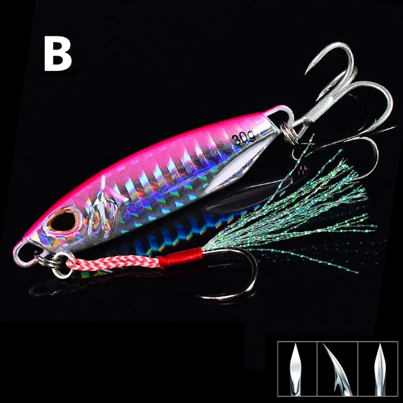 Искусственная приманка многоразовая металлическая Тонущая для забрасывания