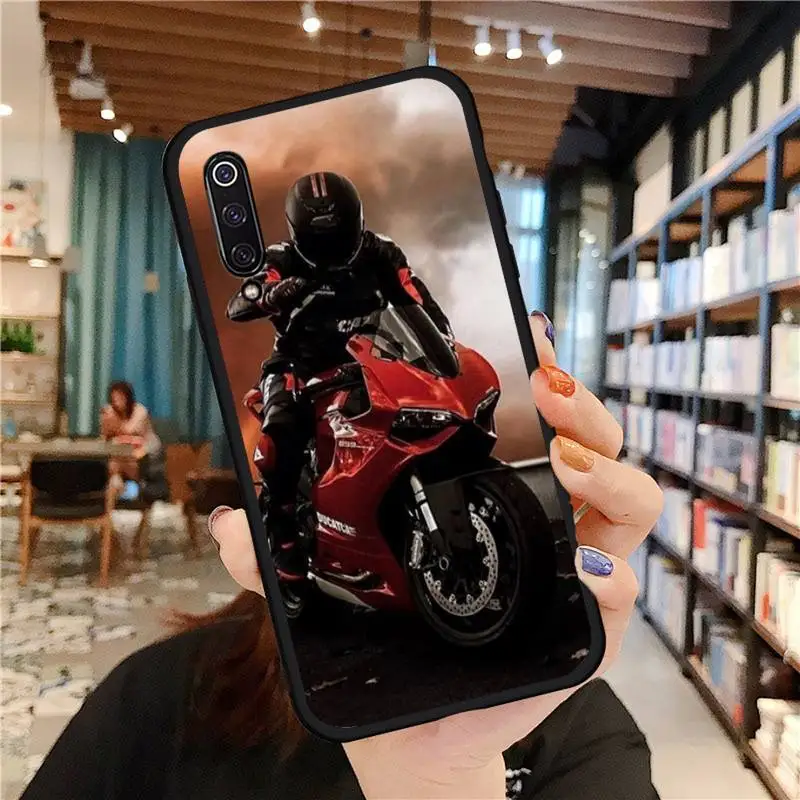 

Handsome motorcycle Phone Case For Xiaomi Redmi 7 8 9t 6 9se k20 mi8 max3 lite 9 note 9s 10 pro