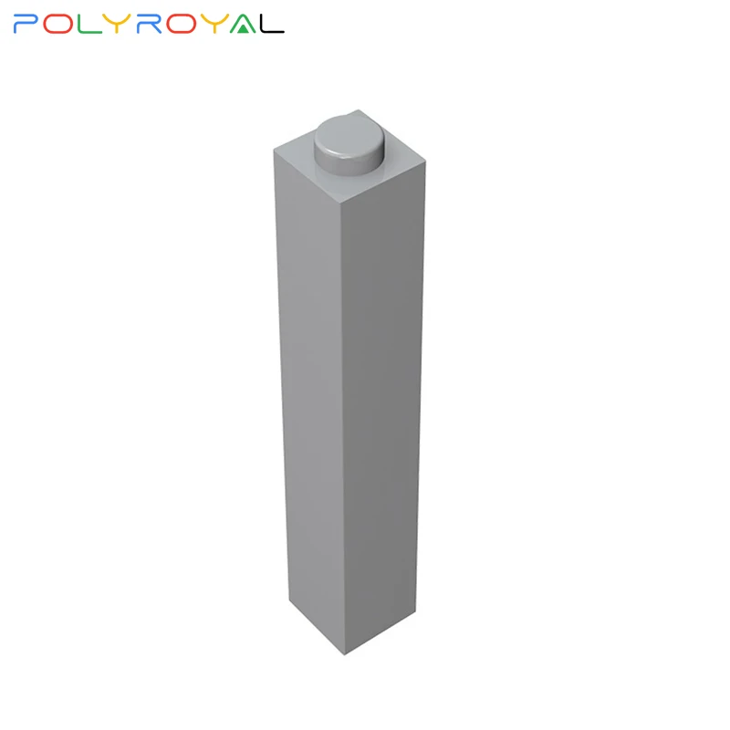 Строительные блоки технический элемент 1x1x5 удлиняющий кирпич 10 шт. совместимые