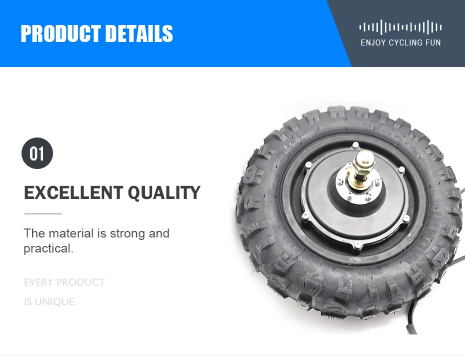 1" 60V 1000-1600w мотор E скутер вакуумный комплект для преобразования шин Электрический скутер части колеса DIY E велосипед бесщеточный концентратор мотор