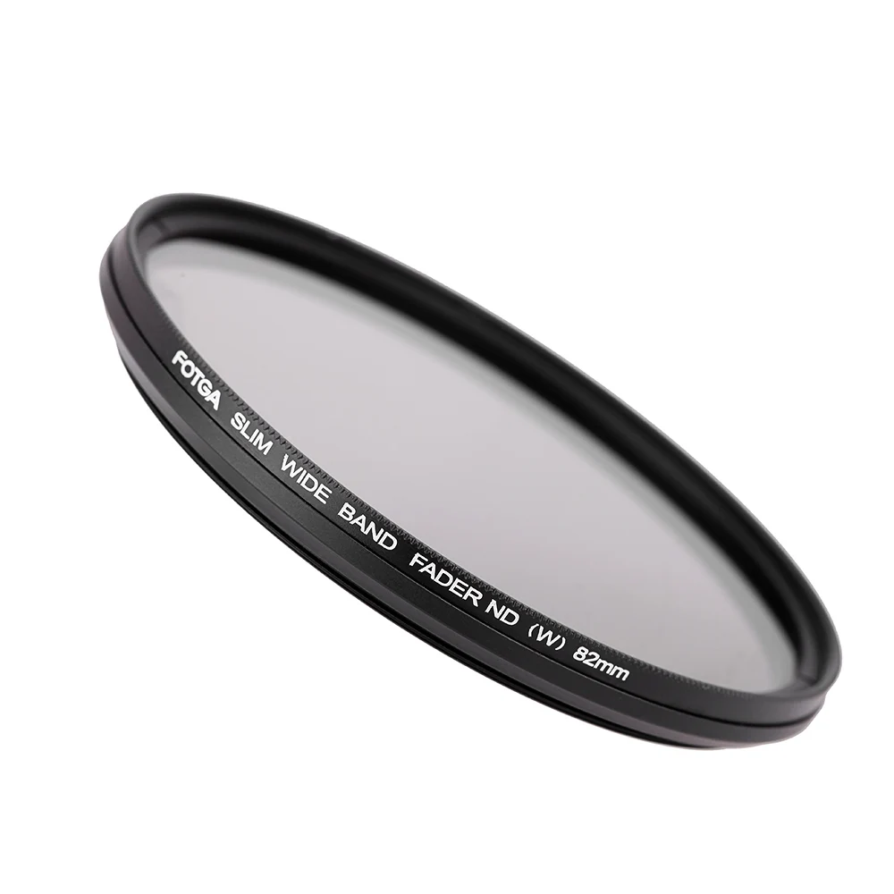 Fotga 46/49/52/82mm Slim Fader Variable ND Filter Len Camera Neutral Density Adjustable From ND2 ND4 ND8 to ND400 | Электроника