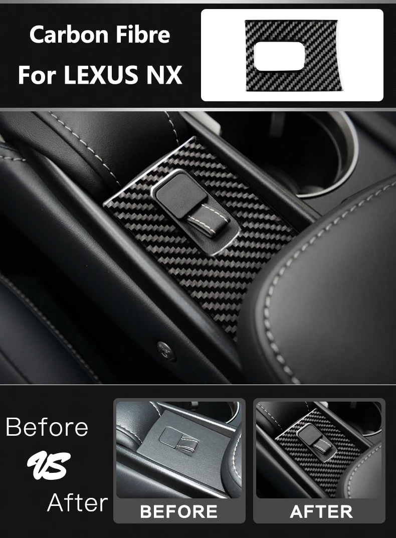 Аксессуары для LEXUS NX 300H200T LHD RHD, рулевое колесо на выходе, автомобильная дверная шестерня, декоративная панель из углеродного волокна, наклейки для внутренней отделки