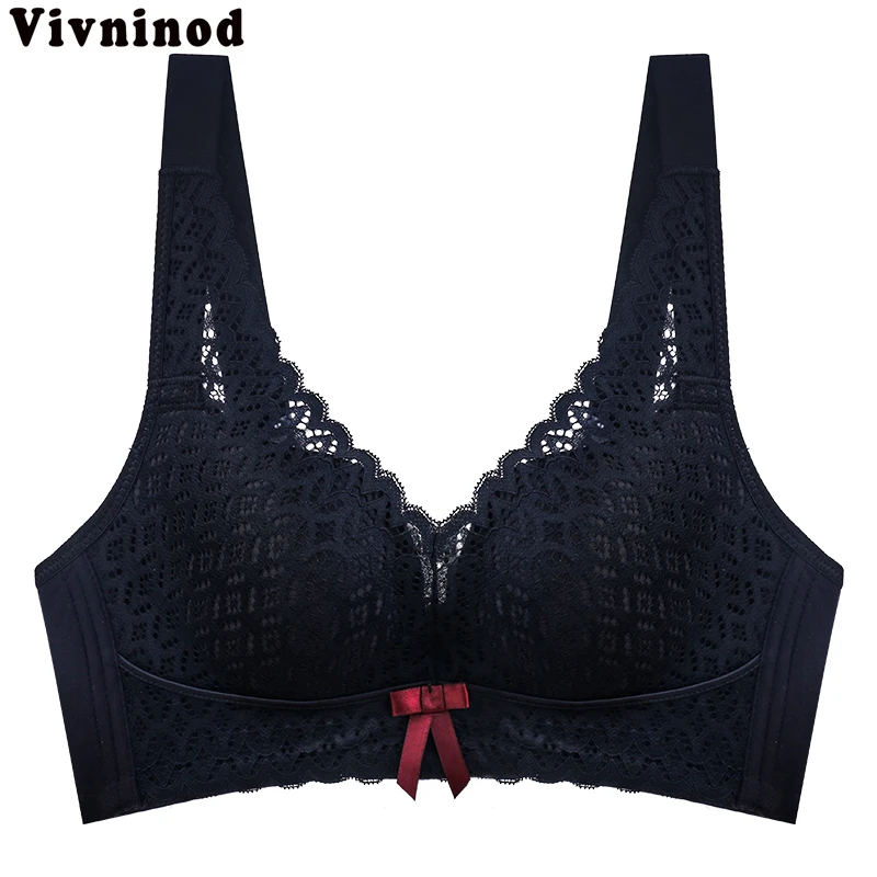 2019 ультра тонкий бюстгальтер сексуальный кружевной женский черный BH без