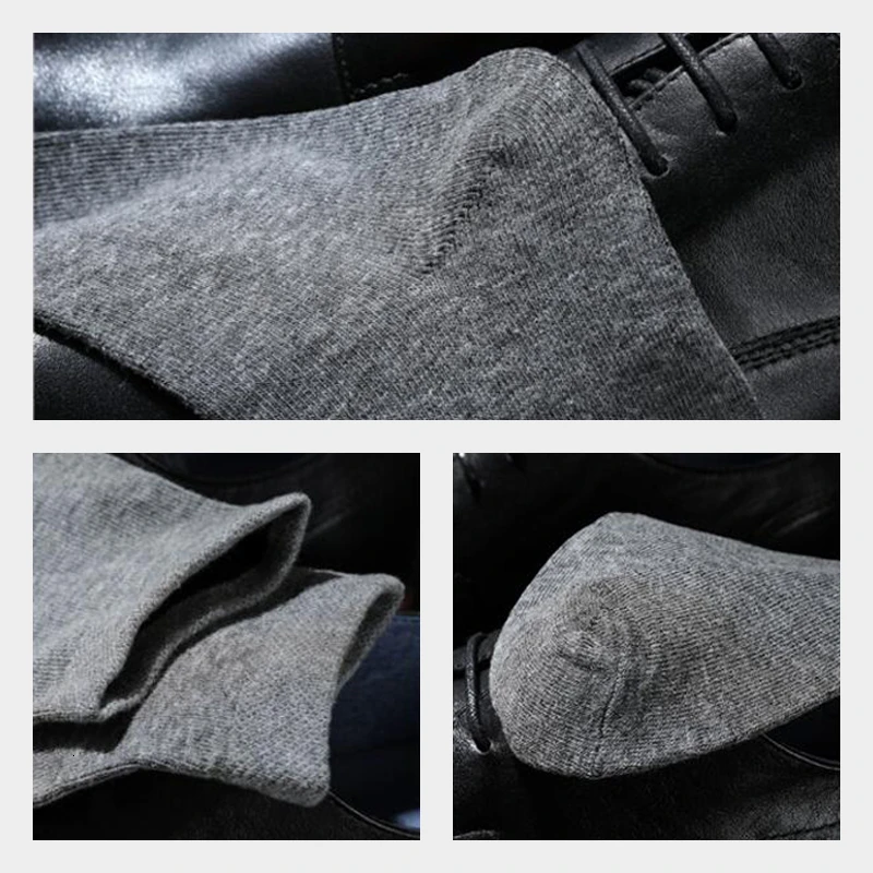 RICORIT 10 пар/лот хлопковые мужские зимние Носки новый стиль деловые дышащие 2019