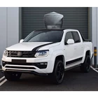 4 шт.компл. включает 1 шт. капот, 2 шт. Боковая дверь, 1 шт. задняя дверь полоса Графический виниловый автомобильный стикер Подходит для vw amarok 2009-2018