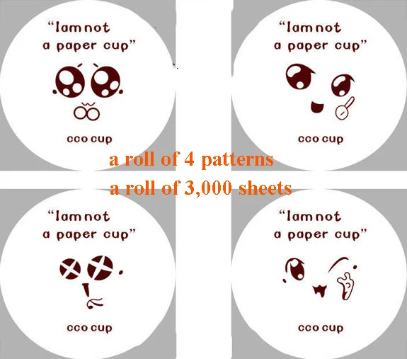 3000 шт. Bubble tea/сок запечатывания чашки пленка для запайщик стаканов машина уход за